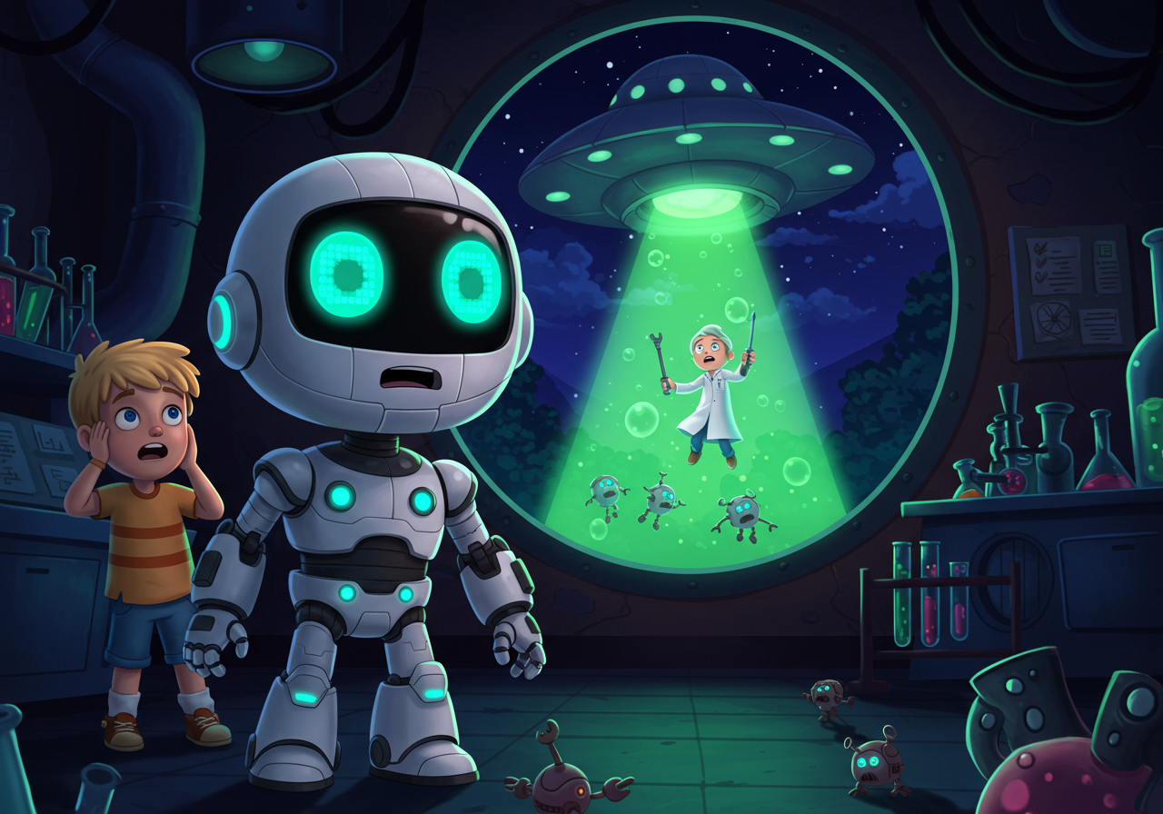 Astro Bot és a Professzor megmentése