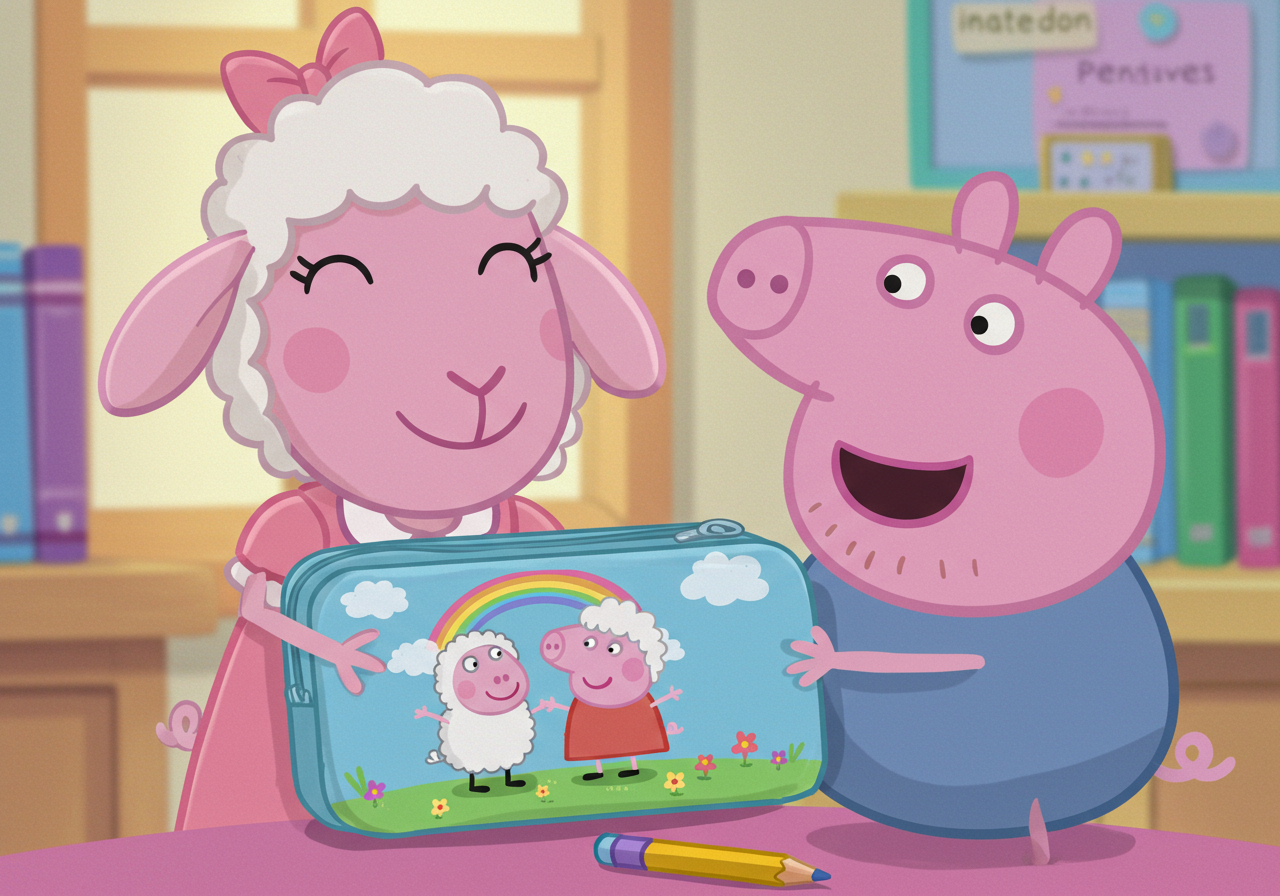 Illusztráció: A barátság tolltartója