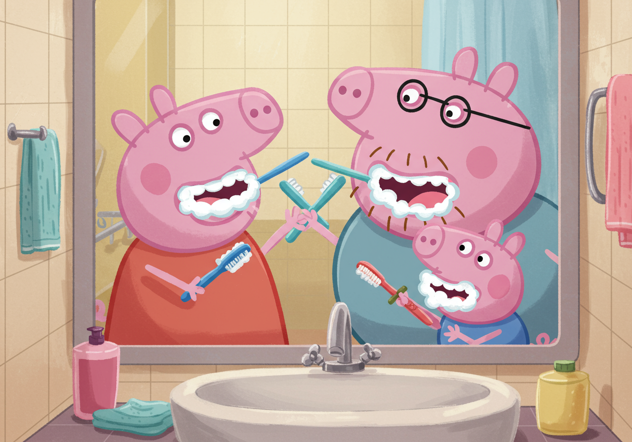 Illusztráció: A nagy fogmosó csata